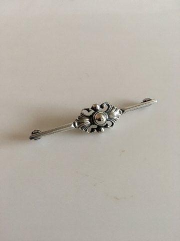 Georg Jensen Sterling Sølv Broche No 214 - Danam Antik