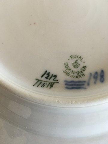 Royal Copenhagen Blå Vifte Dyb Tallerken No 11514 - Danam Antik