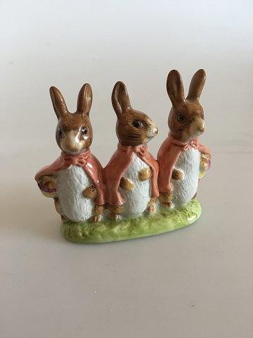 Beswick England Figurine oaf Beatrix Potters Flopsy, Mopsy og Cottontail - Danam Antik