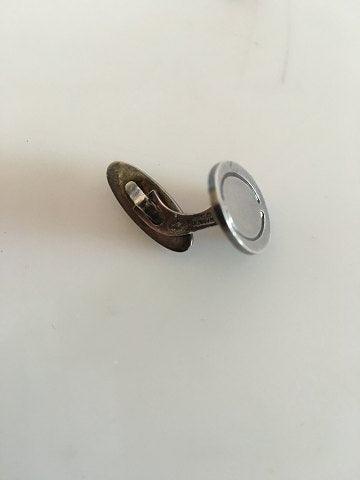 Georg Jensen Sterling Sølv Ovale Manchetknapper No 75A - Danam Antik