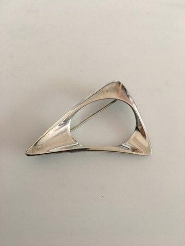 Georg Jensen Sterling Sølv Henning Koppel Broche No 375 - Danam Antik