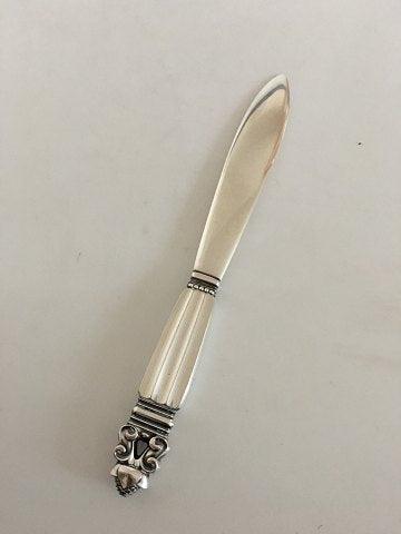 Georg Jensen Sterling Sølv Konge Brevkniv No 301 - Danam Antik