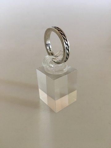 Georg Jensen Sterling Sølv Ring No A106 - Danam Antik