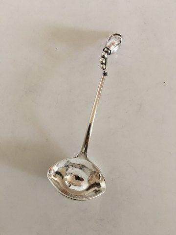 Georg Jensen Sterling Sølv Magnolia No 84 Smørsauceske No 124 - Danam Antik