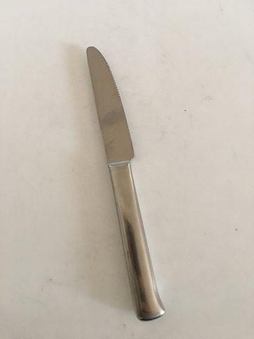 Georg Jensen Stainless Bo Bonfils Mat Spisekniv med Takket Skær - Danam Antik