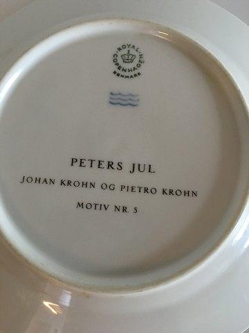 Royal Copenhagen Peters Jul Tallerken Motiv No 5 - Danam Antik