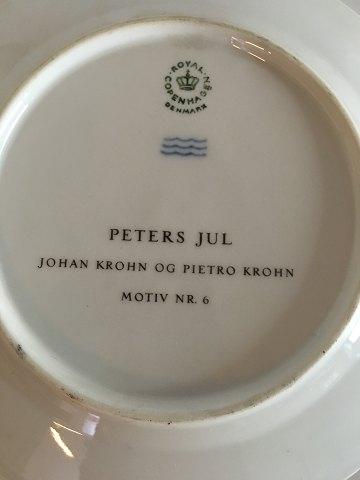 Royal Copenhagen Peters Jul Tallerken Motiv No 6 - Danam Antik