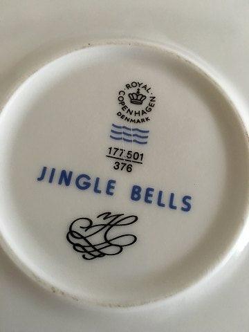 Royal Copenhagen Jingle Bells Rundt Kagefad No 177.501/376 - Danam Antik