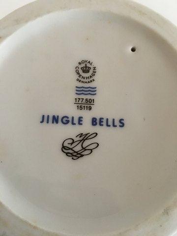 Royal Copenhagen Jingle Bells Lysestage No 177.501/5119 - Danam Antik