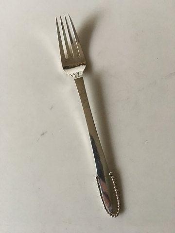 Georg Jensen Sterling Sølv Kugle Frokostgaffel No 022 - Danam Antik