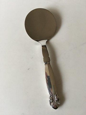 Georg Jensen Pinje Tartelet Spade i Sterling Sølv og Rustfrit Stål No 160 - Danam Antik