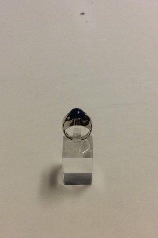 Georg Jensen Sterling Sølv Ring med Lapis Lazuli fra 1933-1944 No 59 - Danam Antik