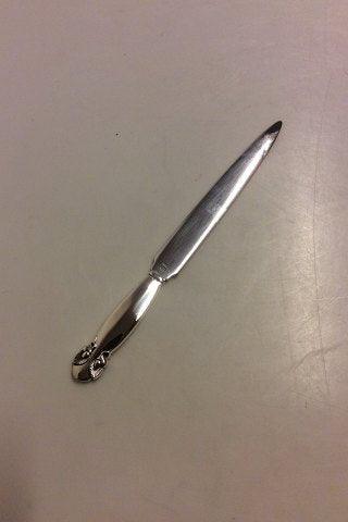 Georg Jensen Sterling Sølv Pinje Brevkniv i helsølv No 64 - Danam Antik