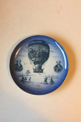 Bing & Grøndahl SAS The Montgolfier Brother Plate - Danam Antik