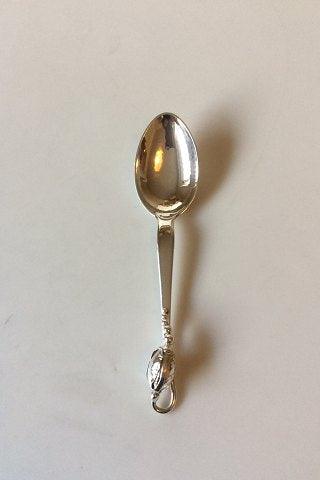 Georg Jensen Sterling Sølv Magnolia No 84 Dessertske No 021 - Danam Antik