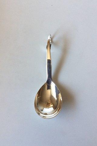 Georg Jensen Sterling Sølv Ornamental Serveringsske No 21 - Danam Antik