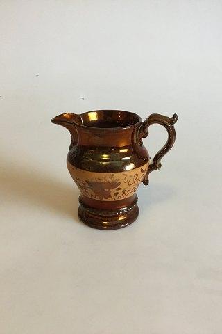 Engelsk kobber lustre Kande. Keramik - Danam Antik