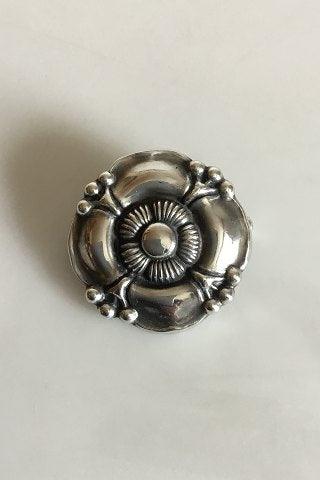 Georg Jensen Sterling Sølv Broche No 186 - Danam Antik