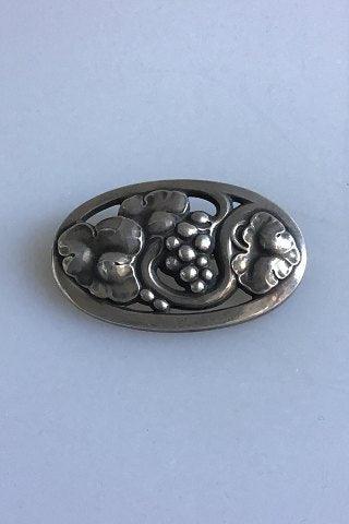 Georg Jensen Sterling Sølv Broche No 177B - Danam Antik