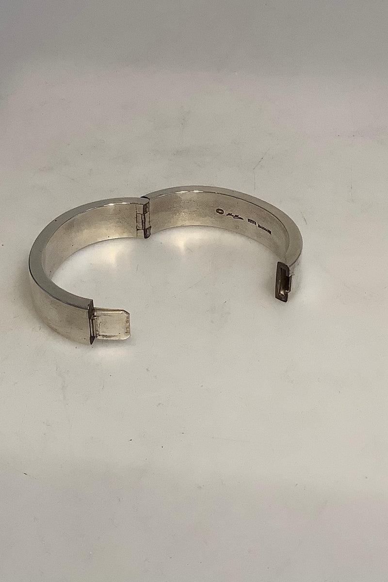 Hans Hansen Georg Jensen Sterling Sølv Armbånd - Danam Antik