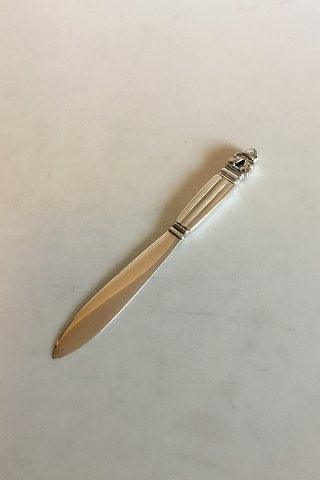 Georg Jensen Sterling Sølv Brevkniv Konge No 301 - Danam Antik