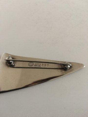 Georg Jensen Sterling Sølv Henning Koppel Broche No 327 - Danam Antik