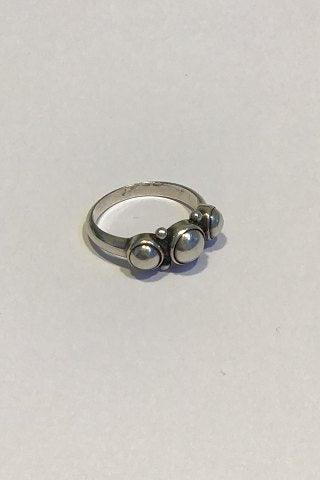 Georg Jensen Sterling Sølv Ring No 3. - Danam Antik