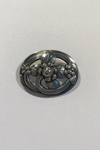 Georg Jensen Sterling Sølv Broche No 138 - Danam Antik