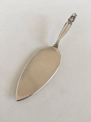 Georg Jensen Sterling Sølv Konge Kage Serveringsspade No 192 - Danam Antik