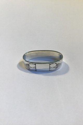 Georg Jensen Sterling Sølv Kaktus Servietring No 81C. - Danam Antik