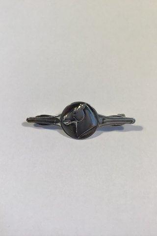 Georg Jensen Sterling Sølv Broche No 247 - Danam Antik