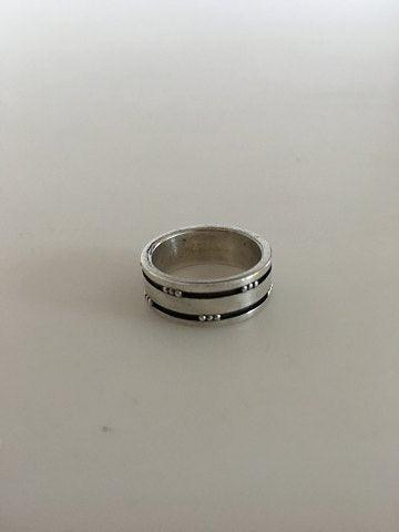 Georg Jensen Sterling Sølv Ring No 60D - Danam Antik