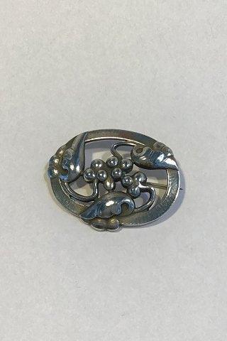 Georg Jensen Sterling Sølv Broche No 101 - Danam Antik