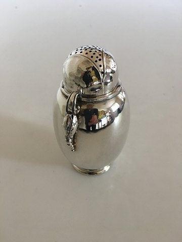 Georg Jensen Sterling Sølv Magnolia Sukkerbøsse No 2A - Danam Antik