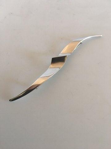 Georg Jensen Sterling Sølv Broche No 406B - Danam Antik