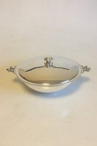 Georg Jensen Sterling sølv Konge Lågskål No 642 L - Danam Antik