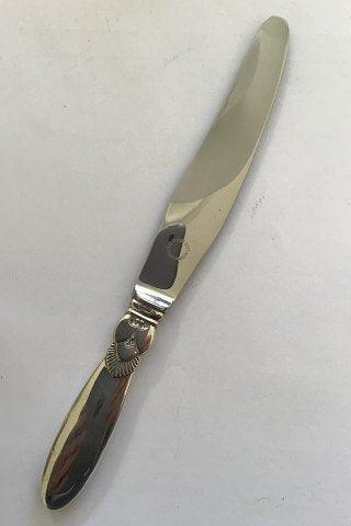 Georg Jensen Sterling Sølv Kaktus Frokost Kniv No 023 - Danam Antik