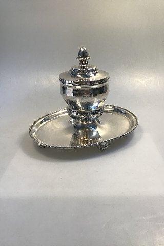 Georg Jensen Sterling Sølv Blækhus No 145(1925-1933) - Danam Antik