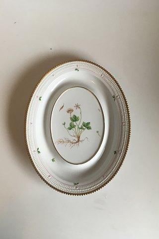 Royal Copenhagen Flora Danica Terrin No 3559 med underfad No 3561 - Danam Antik