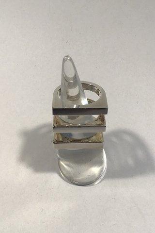 Georg Jensen Sterling Sølv Ring No 593F Aria - Danam Antik