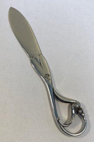 Georg Jensen Sterling Sølv Ornamental Brevkniv No 122 - Danam Antik