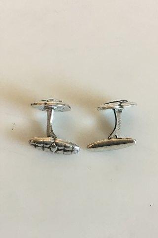 Georg Jensen Sterling Sølv Manchetknapper No 9 - Danam Antik