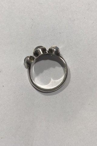 Georg Jensen Sterling Sølv Ring No 3 - Danam Antik