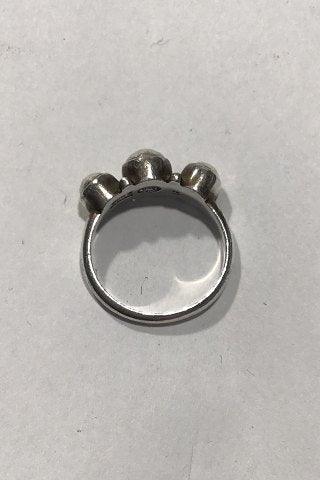 Georg Jensen Sterling Sølv Ring No 3 Månesten - Danam Antik