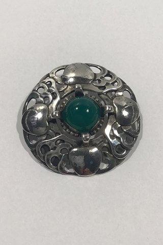 Georg Jensen Sølv Broche No 3 (1908-1914) - Danam Antik