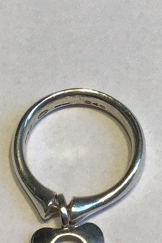 Georg Jensen Sterling Silver Ring with Heart No 246（ジョージ