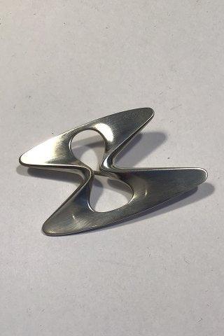 Georg Jensen Sterling Sølv Broche No 369 Henning Koppel - Danam Antik