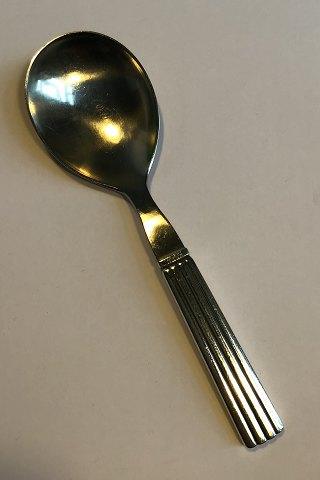 Georg Jensen Sterling Sølv Stor Serveringsske Bernadotte No 97 - Danam Antik