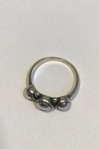 Georg Jensen Sterling Sølv Ring No 3. - Danam Antik