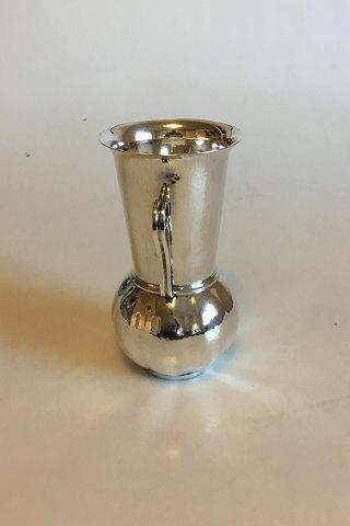 Georg Jensen Sterling Sølv Vase med to hanke No 521 - Danam Antik